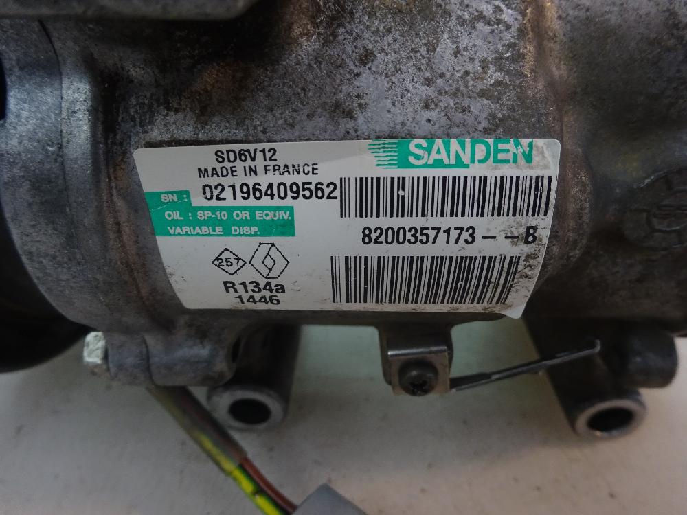 COMPRESOR AIRE ACONDICIONADO RENAULT MODUS 1.2 MT 75CV