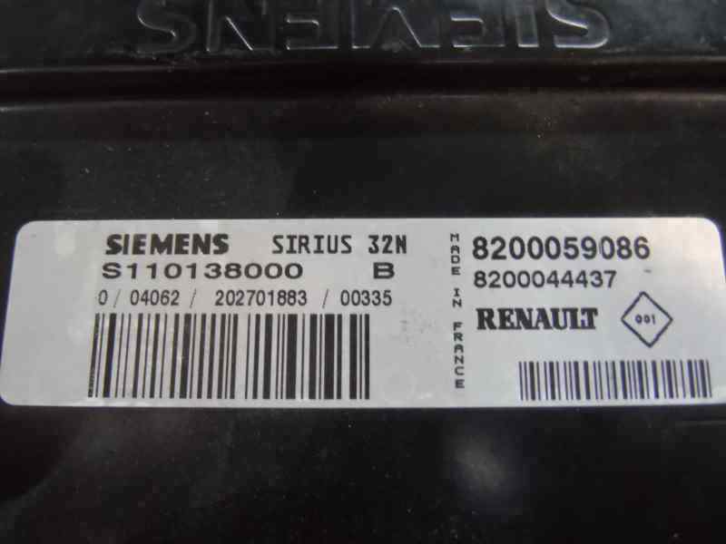 CENTRALITA MOTOR UCE RENAULT CLIO 1.2 MT 58CV | 43KW