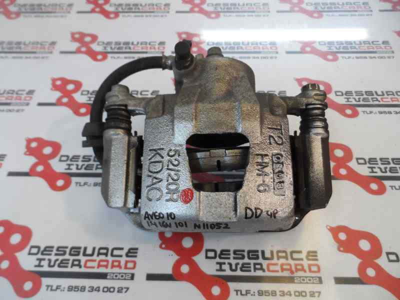 PINZA FRENO DELANTERA DERECHA CHEVROLET AVEO 1.4 MT 101CV | 74KW