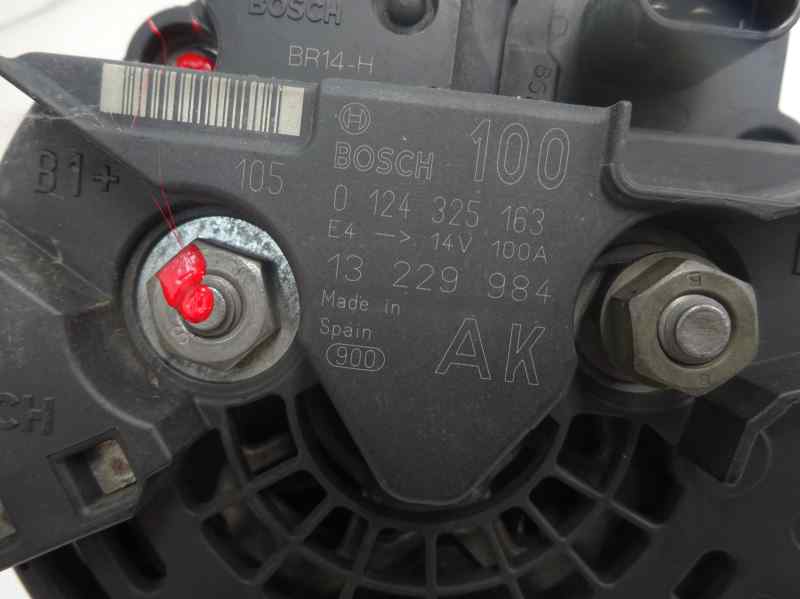 ALTERNADOR OPEL ZAFIRA 1.8 MT 140CV