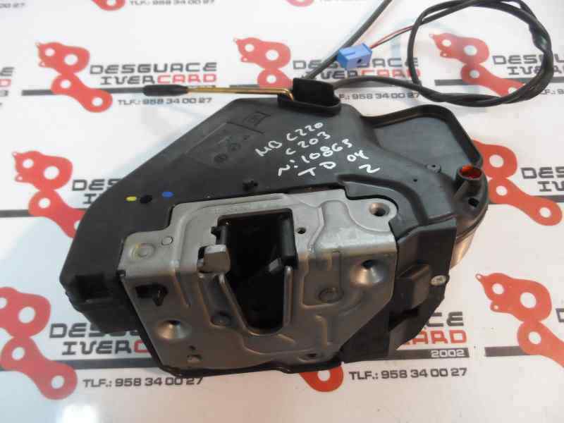 CERRADURA PUERTA TRASERA DERECHA MERCEDES BENZ CLASE C 2004 2.2 MT 122CV | 90KW
