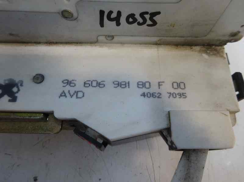 CERRADURA PUERTA DELANTERA DERECHA PEUGEOT 407 2.0 HDI MT 136CV