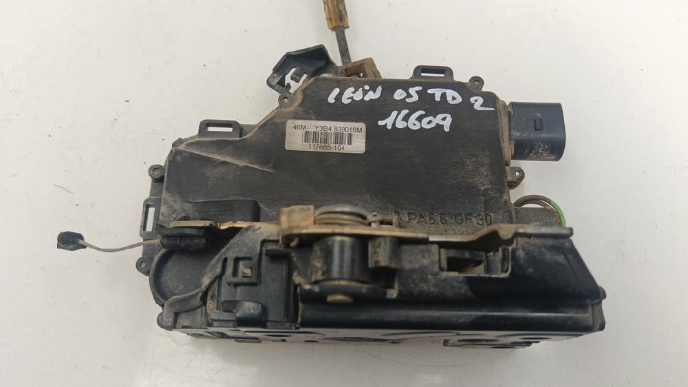 CERRADURA PUERTA TRASERA DERECHA SEAT LEON 2005 1.9 TD MT 110CV