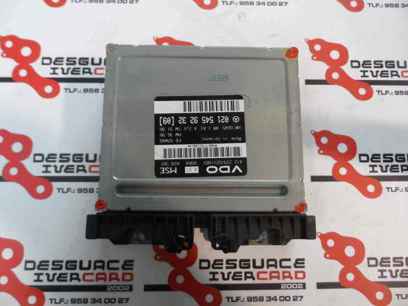 CENTRALITA MOTOR UCE MERCEDES BENZ CLASE C 1998 1.8 MT 122CV | 90KW