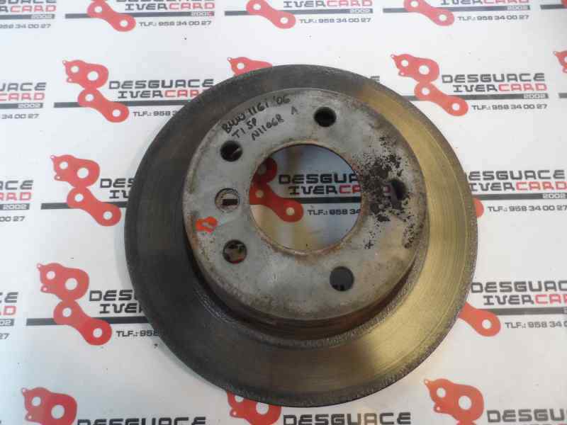 DISCO FRENO TRASERO BMW SERIE 1 2005 1.6 116I MT 115CV
