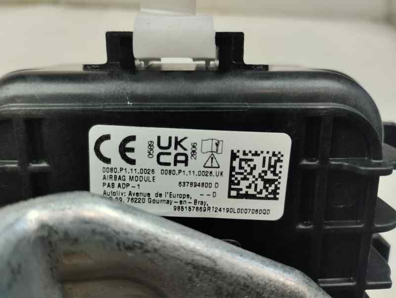 AIRBAG DELANTERO DERECHO RENAULT CLIO 1.5 MT 101CV