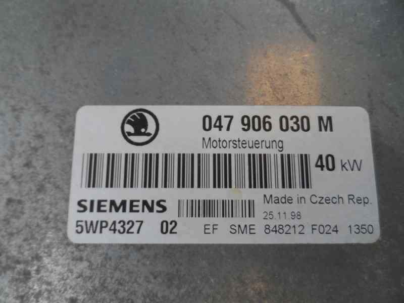 CENTRALITA MOTOR UCE SKODA FELICIA 1.3 MT 54CV | 40KW