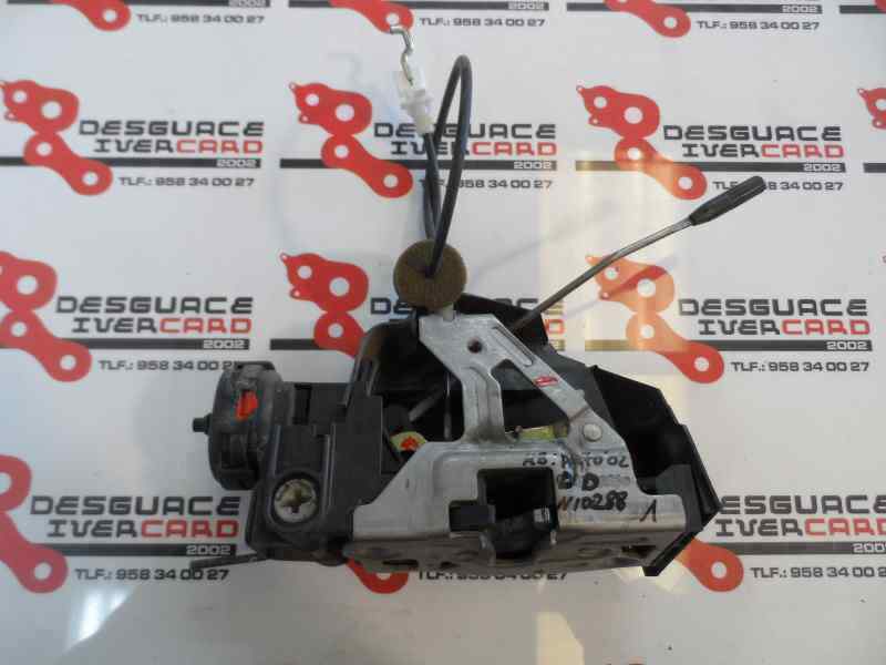 CERRADURA PUERTA DELANTERA DERECHA MERCEDES BENZ CLASE A 2001 1.7 MT 90CV | 66KW