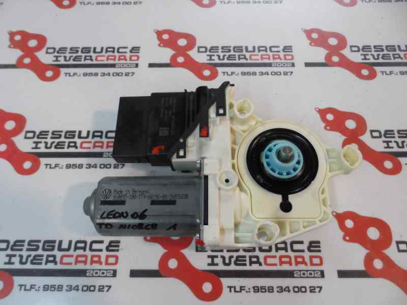 MOTOR ELEVALUNAS TRASERO DERECHO SEAT LEON 1.6 MT 102CV | 75KW