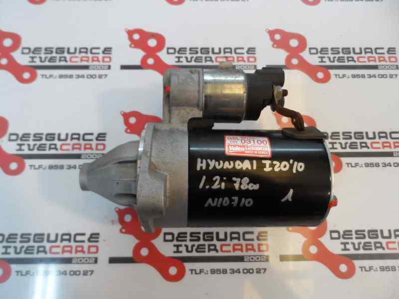 MOTOR ARRANQUE HYUNDAI I20 1.2 MT 78CV