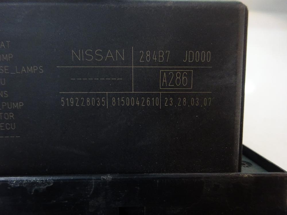 CAJA RELES FUSIBLES NISSAN QASHQAI 1.5 DCI MT FWD 106CV