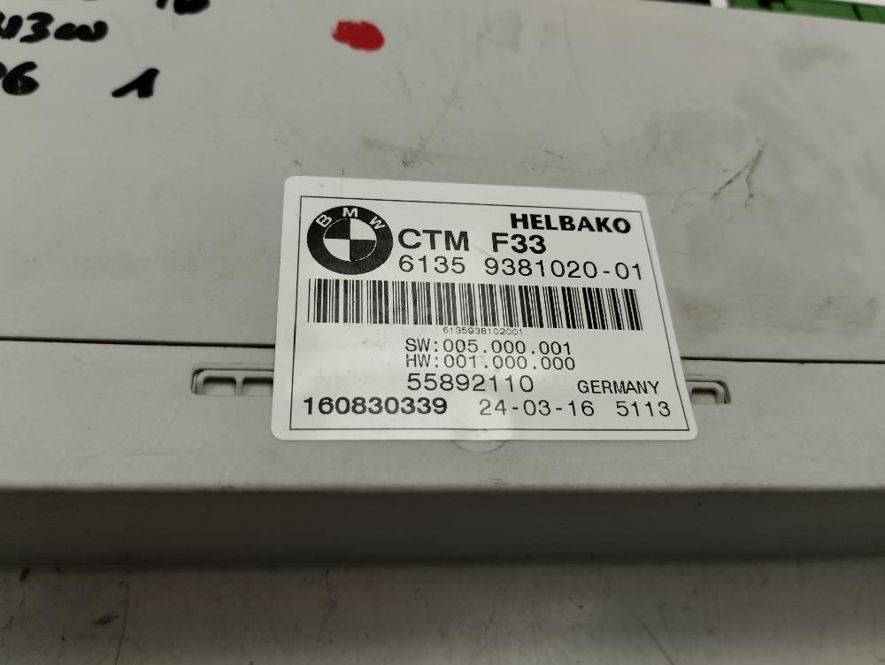 MODULO ELECTRONICO BMW SERIE 4 3.0 435D XDRIVE STEPTRONIC 313CV