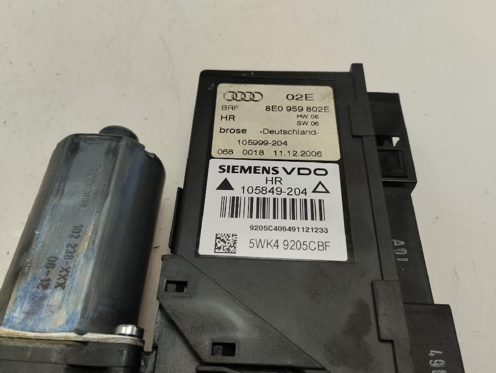 MOTOR ELEVALUNAS TRASERO DERECHO AUDI A4 2007 2.0 MT 131CV