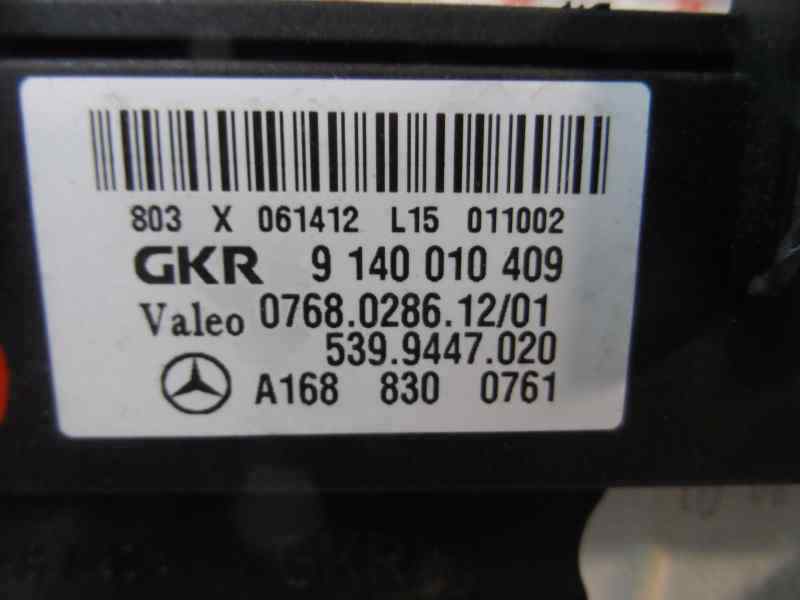 RESISTENCIA CALEFACCION MERCEDES BENZ CLASE A 2001 1.7 MT 90CV | 66KW