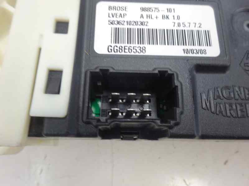 MOTOR ELEVALUNAS DELANTERO IZQUIERDO RENAULT LAGUNA 2.0 DCI MT 150CV