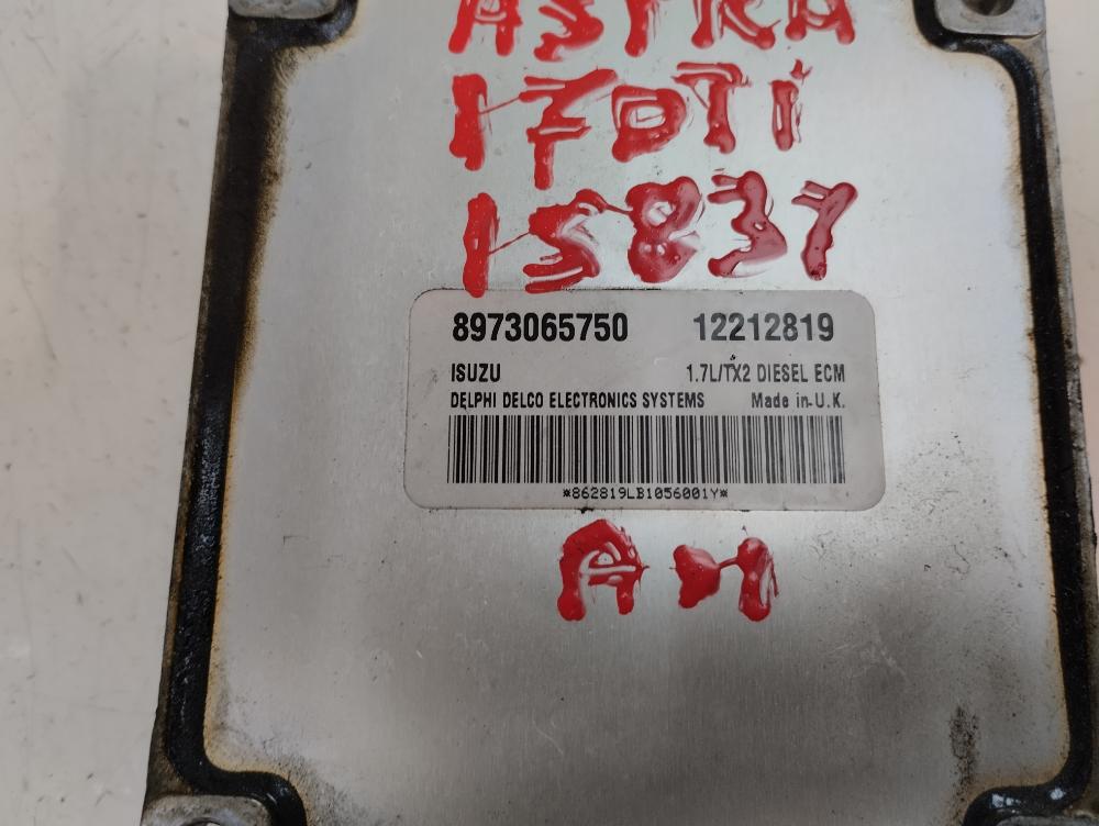 CENTRALITA MOTOR UCE OPEL ASTRA 1.7 DTI MT 75CV | 55KW