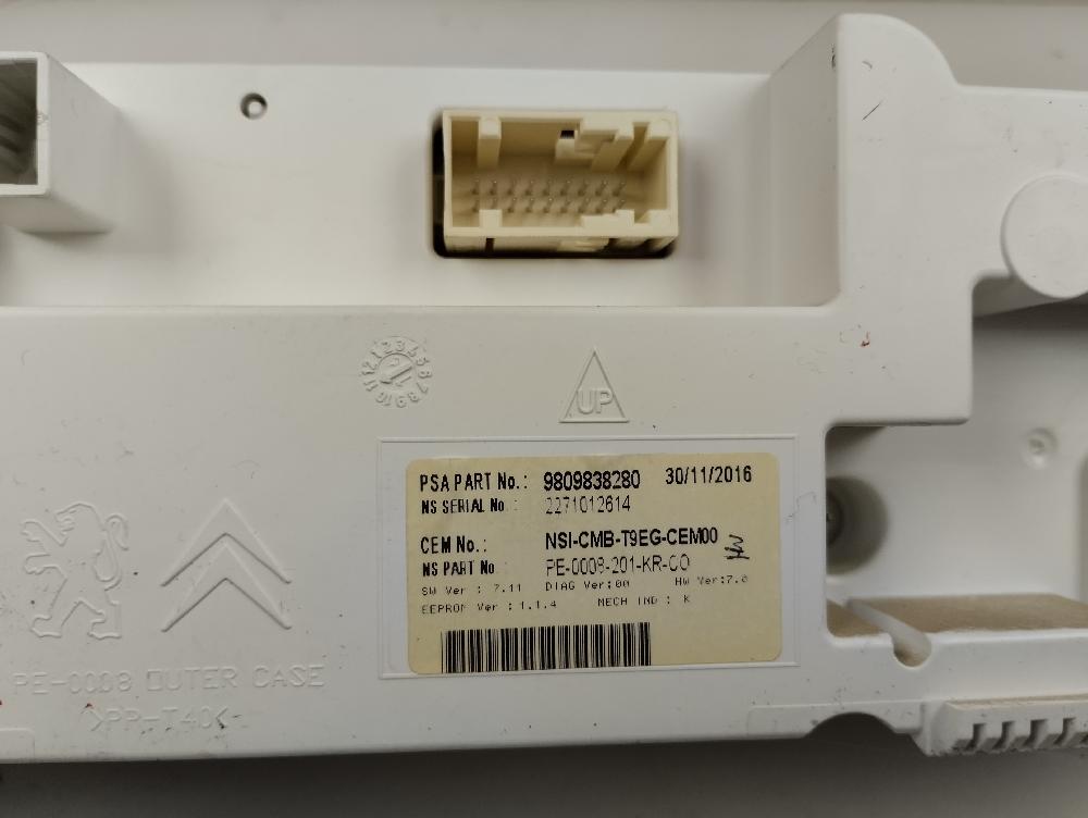 CUADRO INSTRUMENTOS PEUGEOT 308 1.2 MT 110CV | 81KW