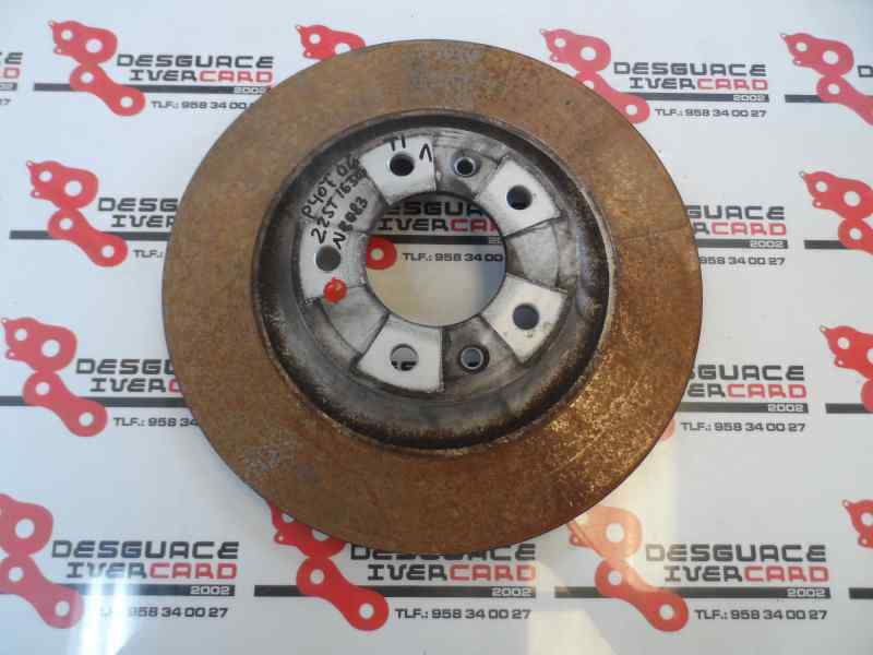 DISCO FRENO TRASERO PEUGEOT 407 2.2 MT 163CV