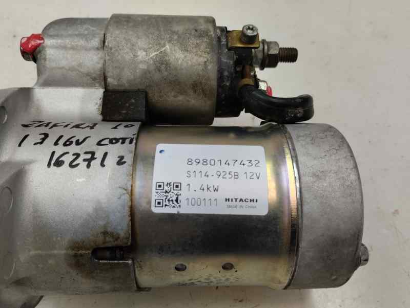 MOTOR ARRANQUE OPEL ZAFIRA 1.7 CDTI MT 110CV