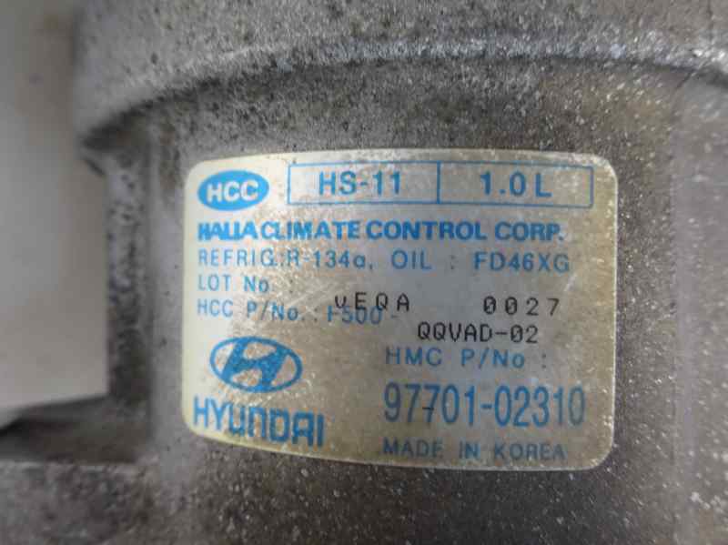 COMPRESOR AIRE ACONDICIONADO HYUNDAI ATOS 1.0 MT 56CV | 41KW
