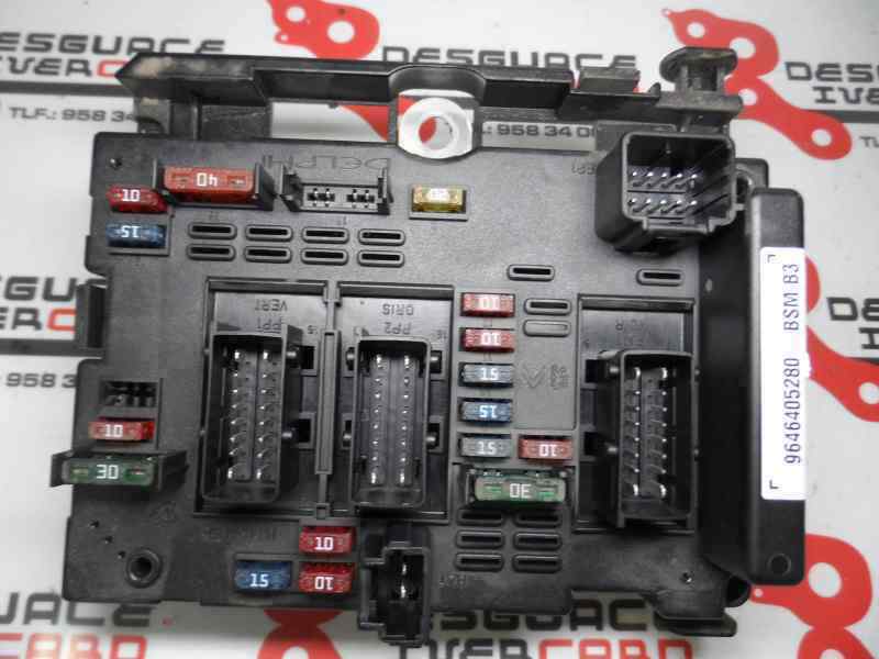 CAJA RELES FUSIBLES CITROEN XSARA 2.0 HDI MT 90CV