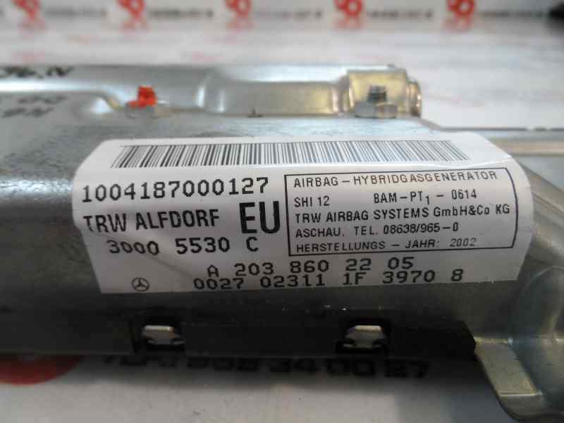 AIRBAG DELANTERO DERECHO MERCEDES BENZ CLASE C 2002 2.2 MT 143CV | 105KW