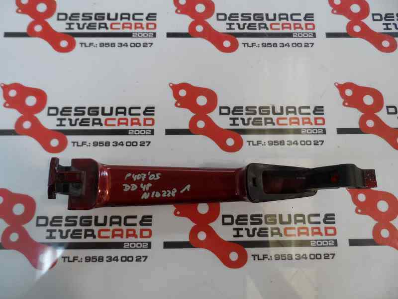 MANETA EXTERIOR DELANTERA DERECHA PEUGEOT 407 2.0 HDI MT 136CV