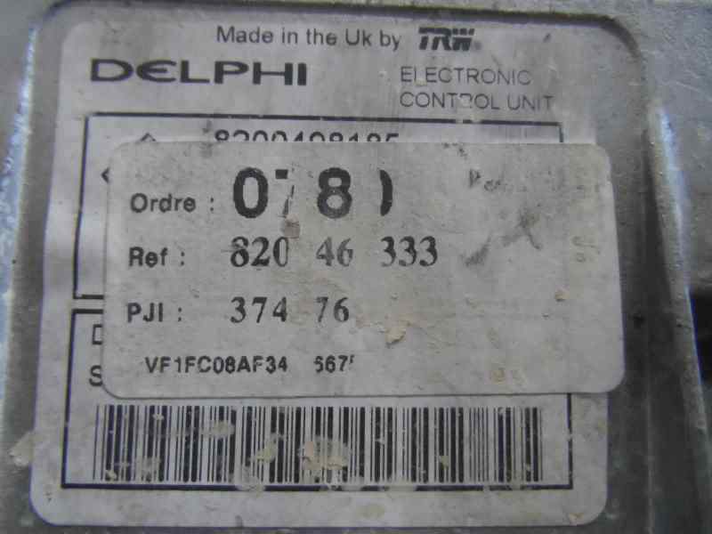 CENTRALITA MOTOR UCE RENAULT KANGOO 1.5 DCI MT 80CV