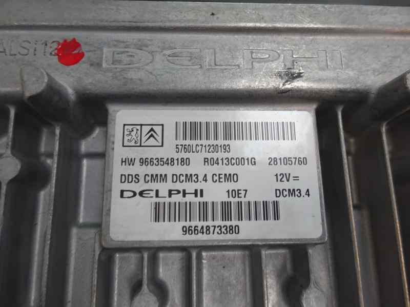 CENTRALITA MOTOR UCE PEUGEOT 407 2.0 HDI MT 136CV