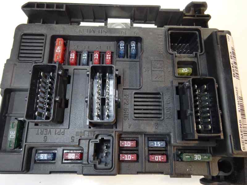CAJA RELES FUSIBLES PEUGEOT 206 1.4 MT 75CV