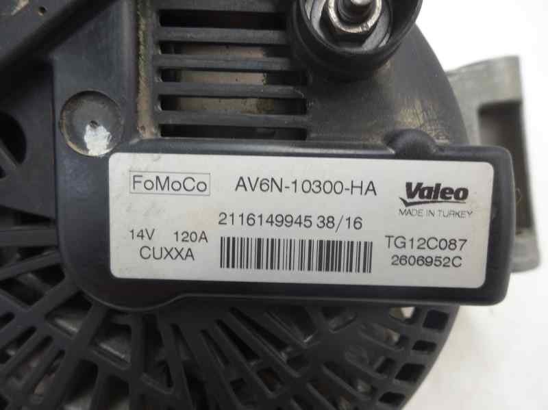 ALTERNADOR FORD FIESTA 2016 1.25 MT 82CV