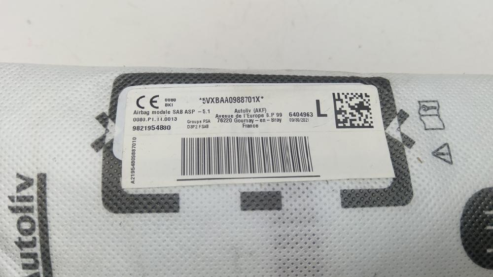 AIRBAG DELANTERO IZQUIERDO PEUGEOT 208 2021 1.5 MT 102CV | 75KW