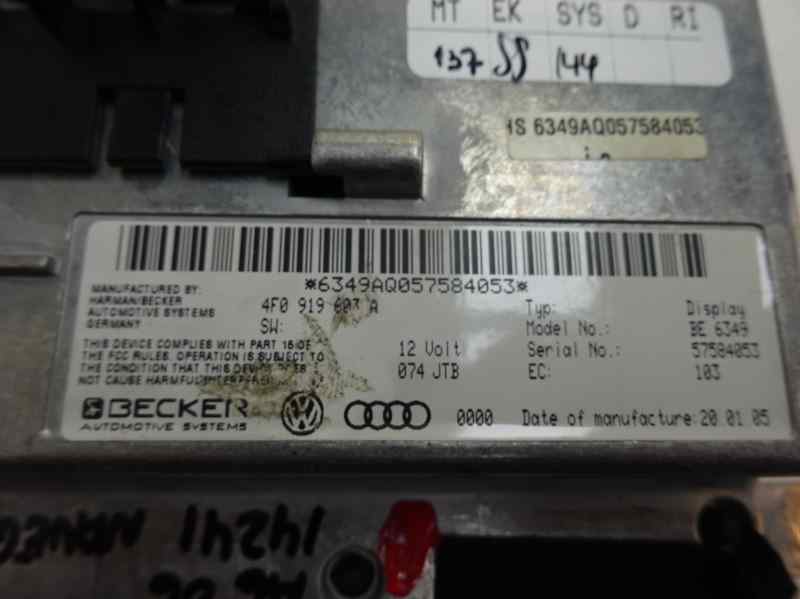 PANTALLA MULTIFUNCION AUDI A6 2.0 TDI MT 140CV | 103KW