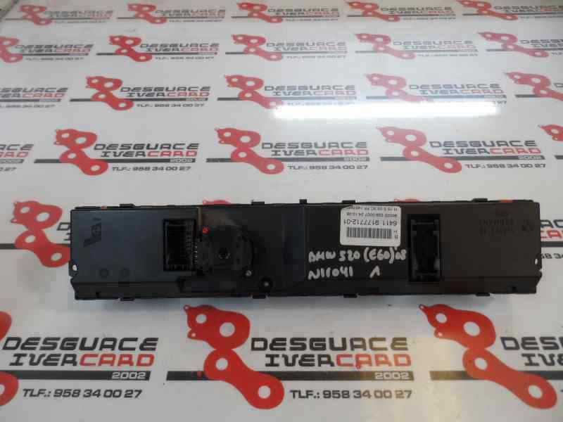 MANDO CLIMATIZADOR BMW SERIE 5 2.0 520D MT 177CV