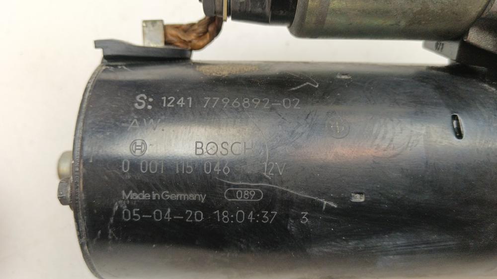 MOTOR ARRANQUE BMW SERIE 3 2.0 320I MT 170CV