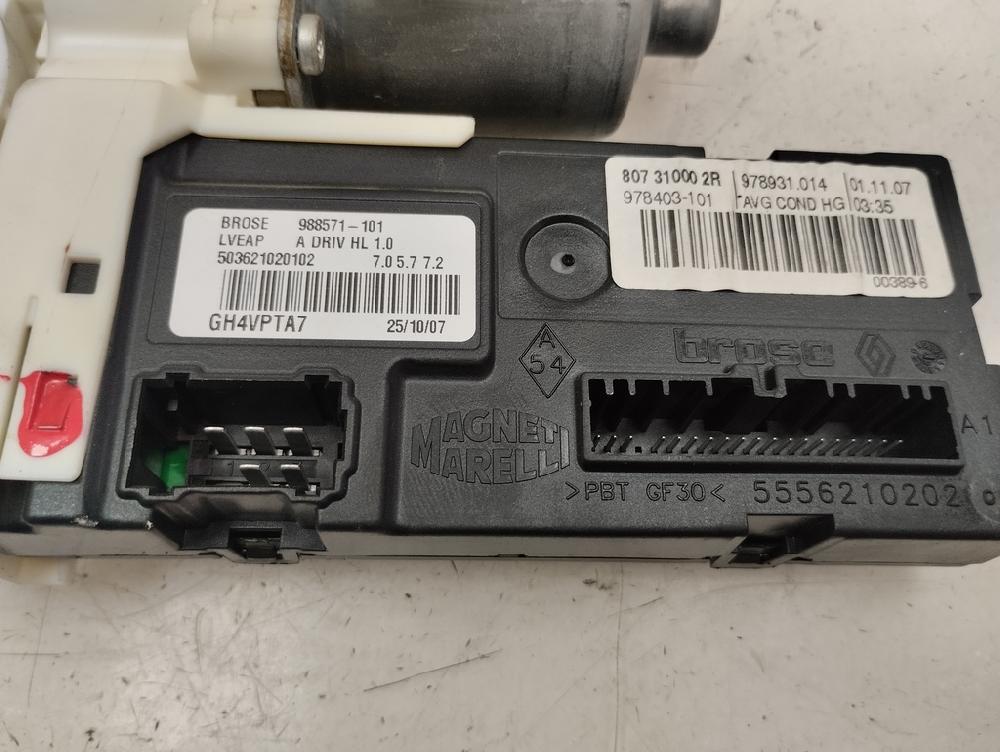 MOTOR ELEVALUNAS DELANTERO IZQUIERDO RENAULT LAGUNA 1.5 DCI MT 110CV