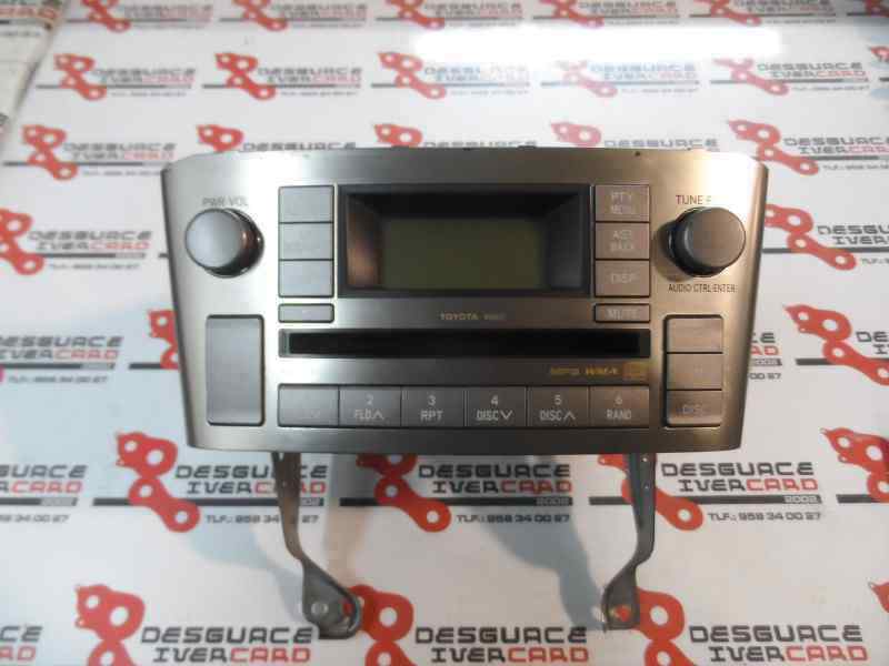 SISTEMA AUDIO RADIO CD TOYOTA AVENSIS 2.0 MT 126CV | 93KW