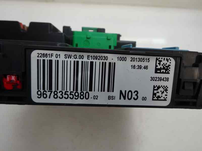 CAJA RELES FUSIBLES PEUGEOT 208 1.2 VTI MT 82CV