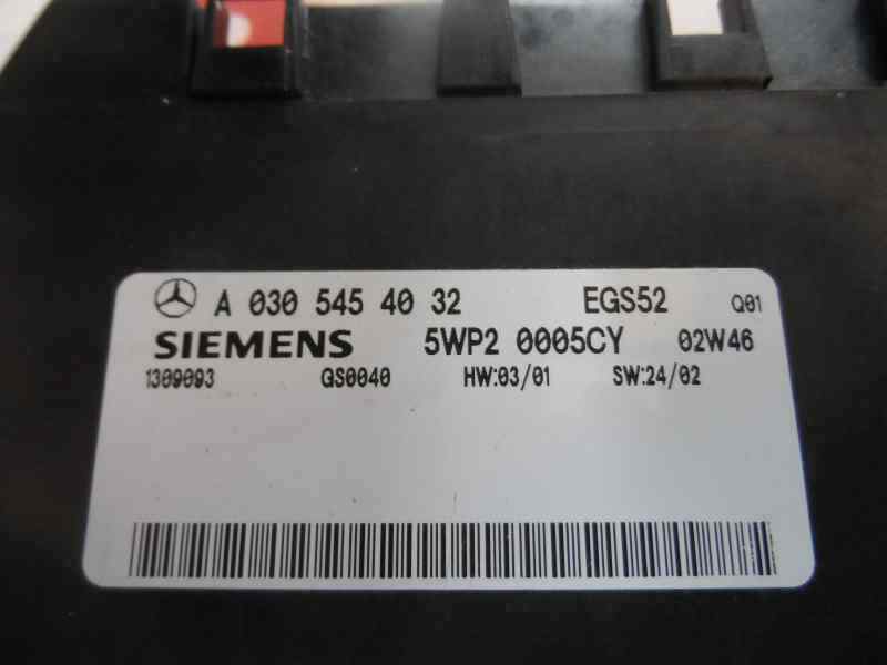 MODULO ELECTRONICO MERCEDES BENZ CLASE E 2003 2.2 MT 143CV | 105KW