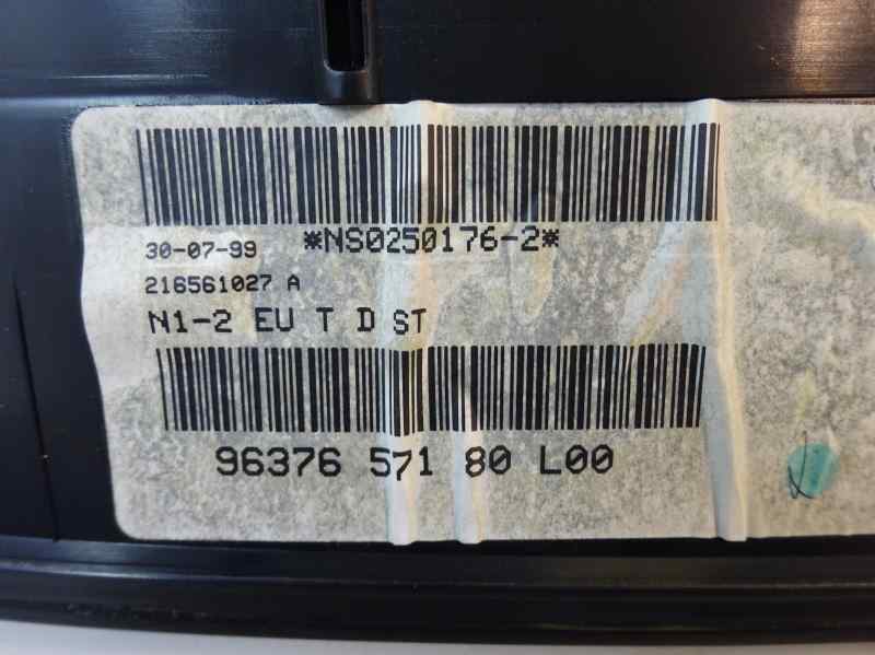 CUADRO INSTRUMENTOS CITROEN XANTIA 1999 2.0 HDI MT 109CV