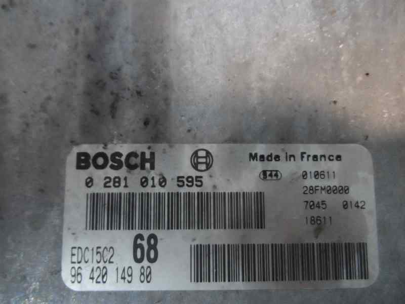 CENTRALITA MOTOR UCE CITROEN XSARA PICASSO 2.0 HDI 90CV MT DIESEL
