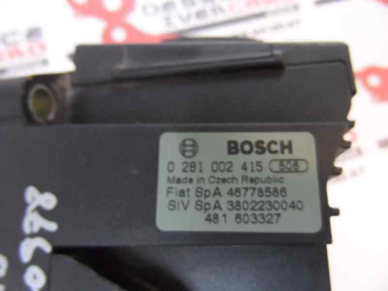 POTENCIOMETRO PEDAL FIAT DOBLO 1.9 JTD MT 105CV