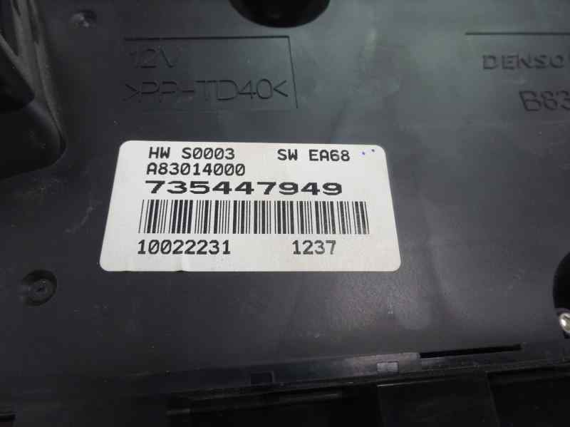 MANDO CLIMATIZADOR FIAT GRANDE PUNTO 1.3 5 MT 75CV