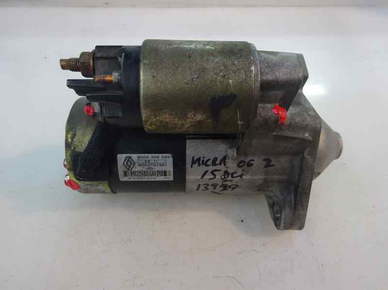 MOTOR ARRANQUE NISSAN MICRA 2006 1.5 D MT 65CV | 48KW