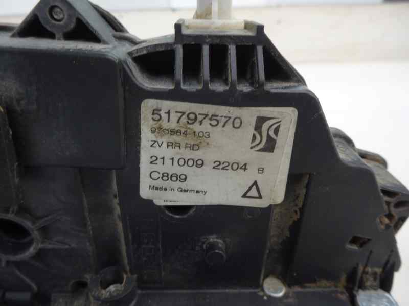CERRADURA PUERTA TRASERA DERECHA FIAT GRANDE PUNTO 2010 1.4 6 MT 77CV