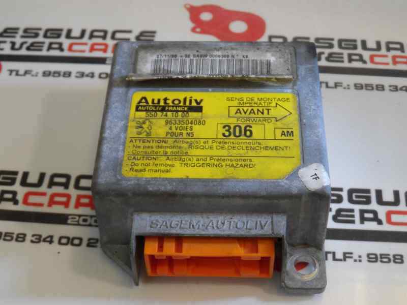 CENTRALITA AIRBAG PEUGEOT 306 1.6 MT 88CV