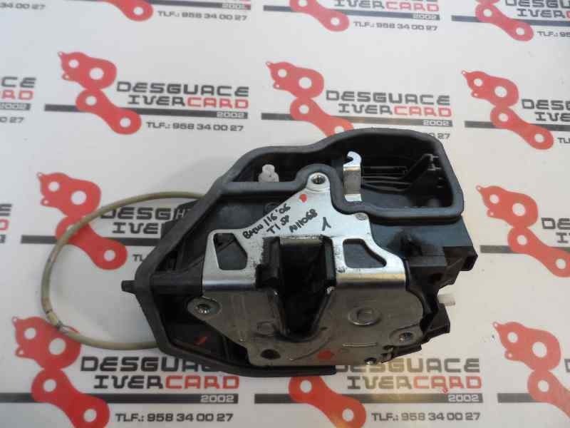CERRADURA PUERTA TRASERA IZQUIERDA BMW SERIE 1 1.6 116I MT 115CV