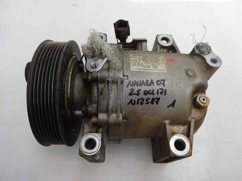 COMPRESOR AIRE ACONDICIONADO NISSAN NAVARA FRONTIER 2007 2.5 DCI MT 174CV | 128KW