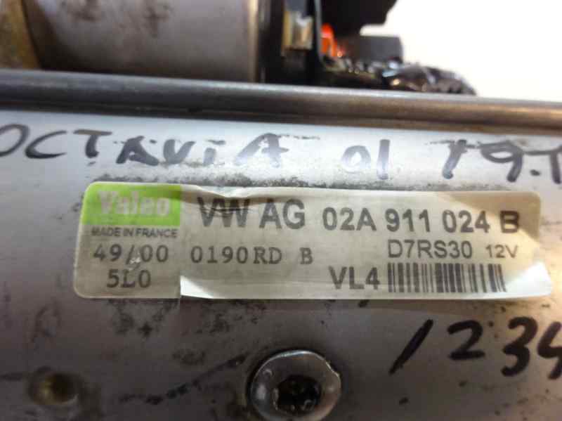 MOTOR ARRANQUE SKODA OCTAVIA 1.9 MT 110CV | 81KW
