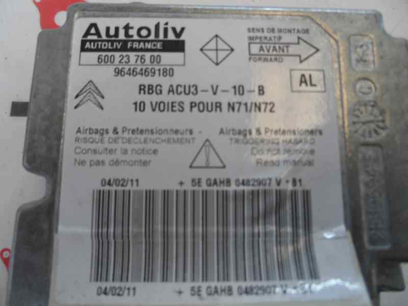 CENTRALITA AIRBAG CITROEN XSARA 2.0 HDI MT 90CV
